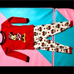 Matching pajama mini mouse set. Long sleeve
